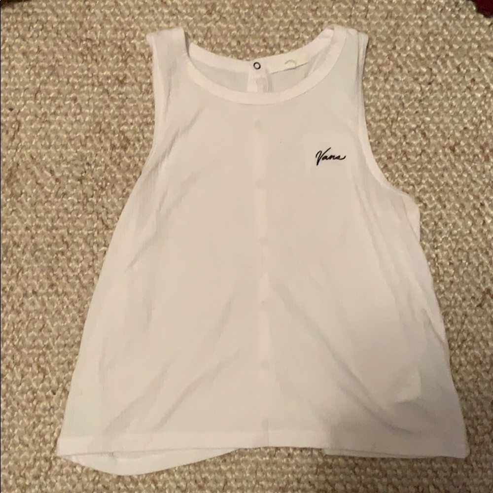 white vans tank top